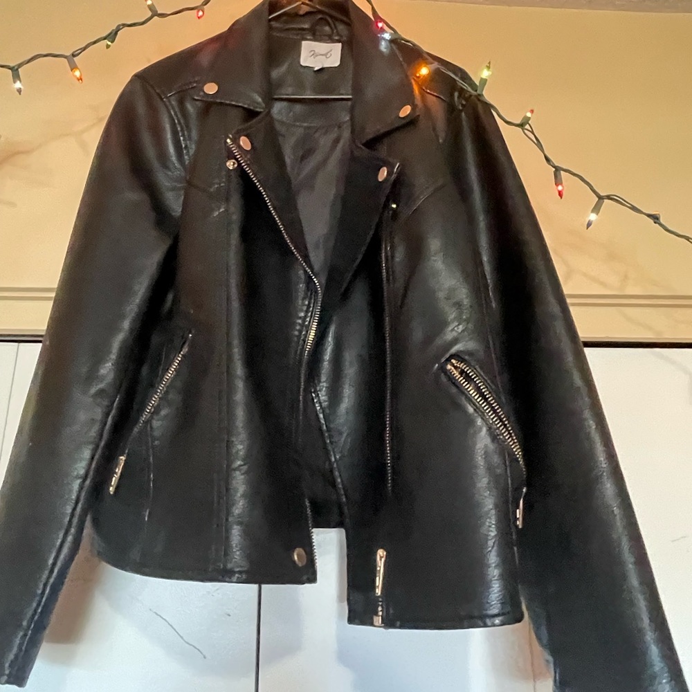 Kismet XlL leather jacket